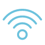 Wifi Icon in Teal